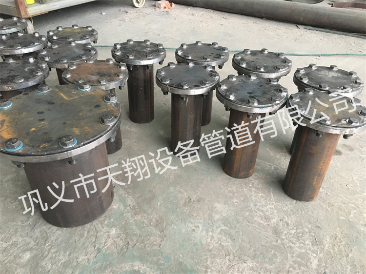 刚性防水套管安装示意图
