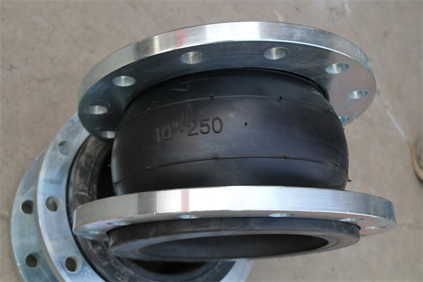 橡胶法兰软接头尺寸表